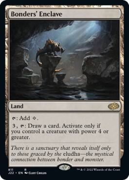 Bonders' Enclave card from Jumpstart 2022