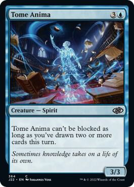 Tome Anima card from Jumpstart 2022