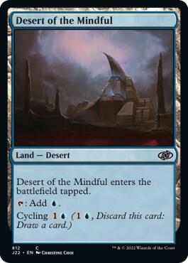Desert of the Mindful card from Jumpstart 2022