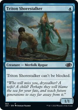 Triton Shorestalker card from Jumpstart 2022