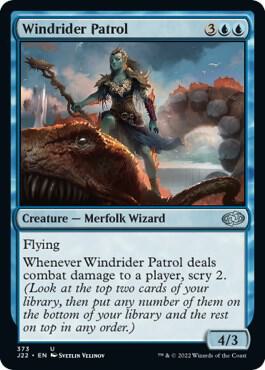 Windrider Patrol card from Jumpstart 2022
