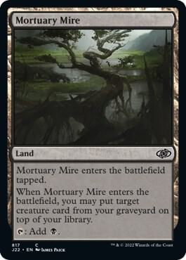 Mortuary Mire card from Jumpstart 2022