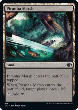Piranha Marsh card from Jumpstart 2022