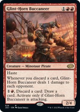 Glint-Horn Buccaneer card from Jumpstart 2022