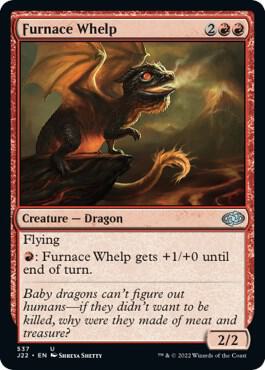 Furnace Whelp card from Jumpstart 2022