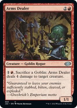 Arms Dealer card from Jumpstart 2022