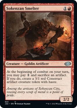 Sokenzan Smelter card from Jumpstart 2022