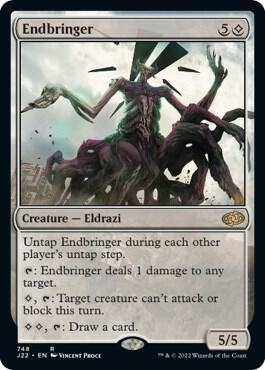 Endbringer card from Jumpstart 2022