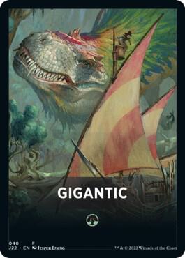 Gigantic Theme Card card from Jumpstart 2022