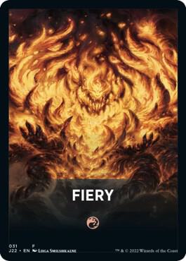 Fiery Theme Card card from Jumpstart 2022