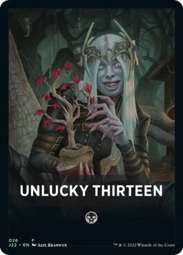 Unlucky Thirteen Theme Card card from Jumpstart 2022