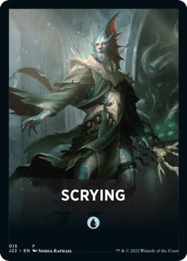 Scrying Theme Card card from Jumpstart 2022