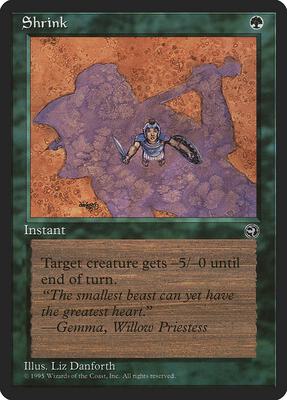 Shrink card from Homelands
