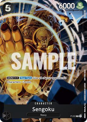 Sengoku (Event Pack Vol. 1) card from One Piece Promotion Cards