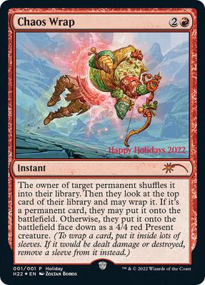 Chaos Wrap card from Special Occasion