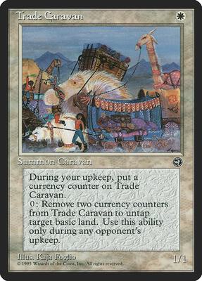 Trade Caravan card from Homelands