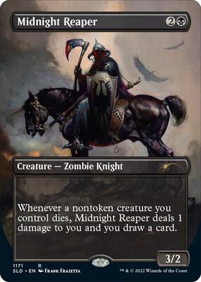 Midnight Reaper card from Secret Lair Drop Series