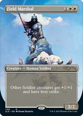 Field Marshal card from Secret Lair Drop Series
