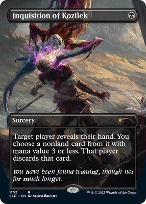 Inquisition of Kozilek card from Secret Lair Drop Series