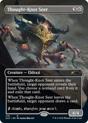 Thought-Knot Seer (1151) card from Secret Lair Drop Series