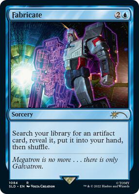 Fabricate (1084) card from Secret Lair Drop Series
