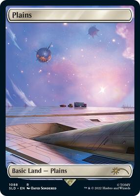 Plains (1088) card from Secret Lair Drop Series