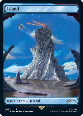 Island (1089) card from Secret Lair Drop Series