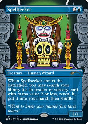 Spellseeker card from Secret Lair Drop Series