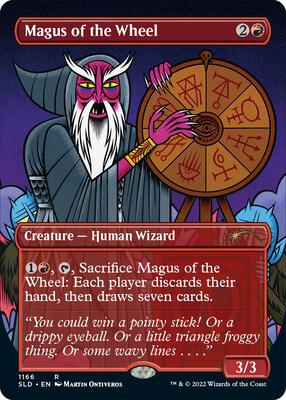 Magus of the Wheel card from Secret Lair Drop Series