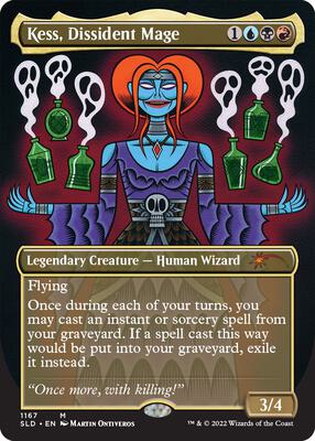 Kess, Dissident Mage card from Secret Lair Drop Series