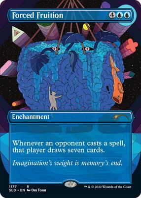 Forced Fruition card from Secret Lair Drop Series