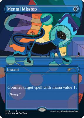 Mental Misstep (1179) card from Secret Lair Drop Series