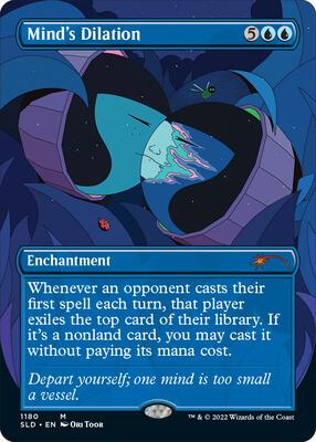 Mind's Dilation card from Secret Lair Drop Series