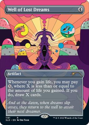 Well of Lost Dreams (1181) card from Secret Lair Drop Series
