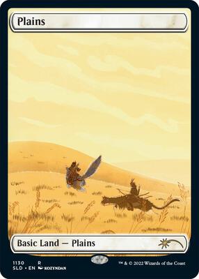Plains (1130) card from Secret Lair Drop Series