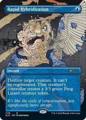 Rapid Hybridization card from Secret Lair Drop Series