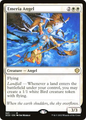 Emeria Angel card from Starter Commander Decks