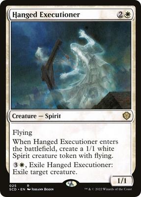 Hanged Executioner card from Starter Commander Decks