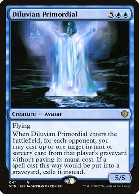 Diluvian Primordial card from Starter Commander Decks