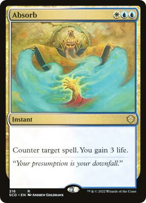 Absorb card from Starter Commander Decks