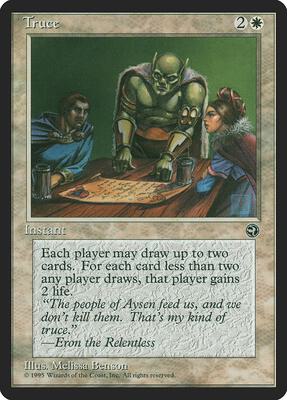 Truce card from Homelands