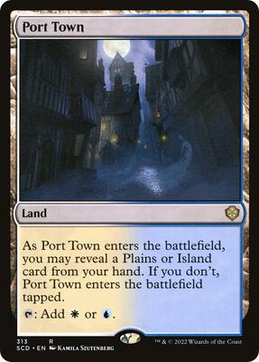 Port Town card from Starter Commander Decks