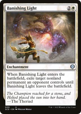 Banishing Light card from Starter Commander Decks