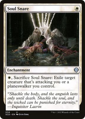 Soul Snare card from Starter Commander Decks