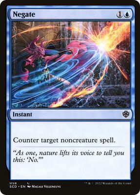 Negate card from Starter Commander Decks