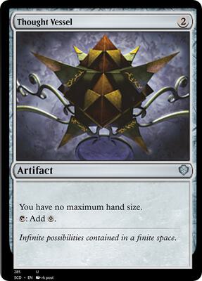 Thought Vessel card from Starter Commander Decks