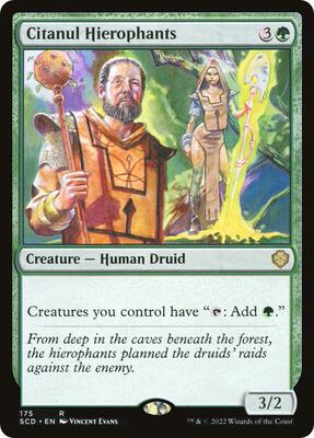 Citanul Hierophants card from Starter Commander Decks
