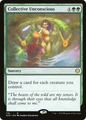 Collective Unconscious card from Starter Commander Decks