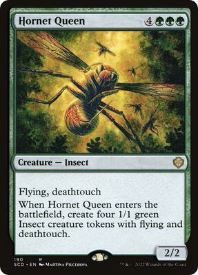 Hornet Queen card from Starter Commander Decks