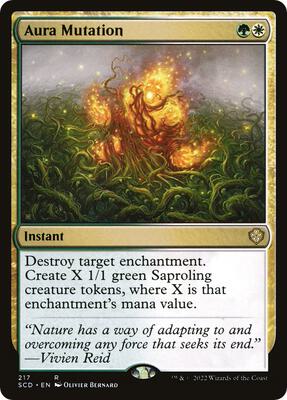 Aura Mutation card from Starter Commander Decks